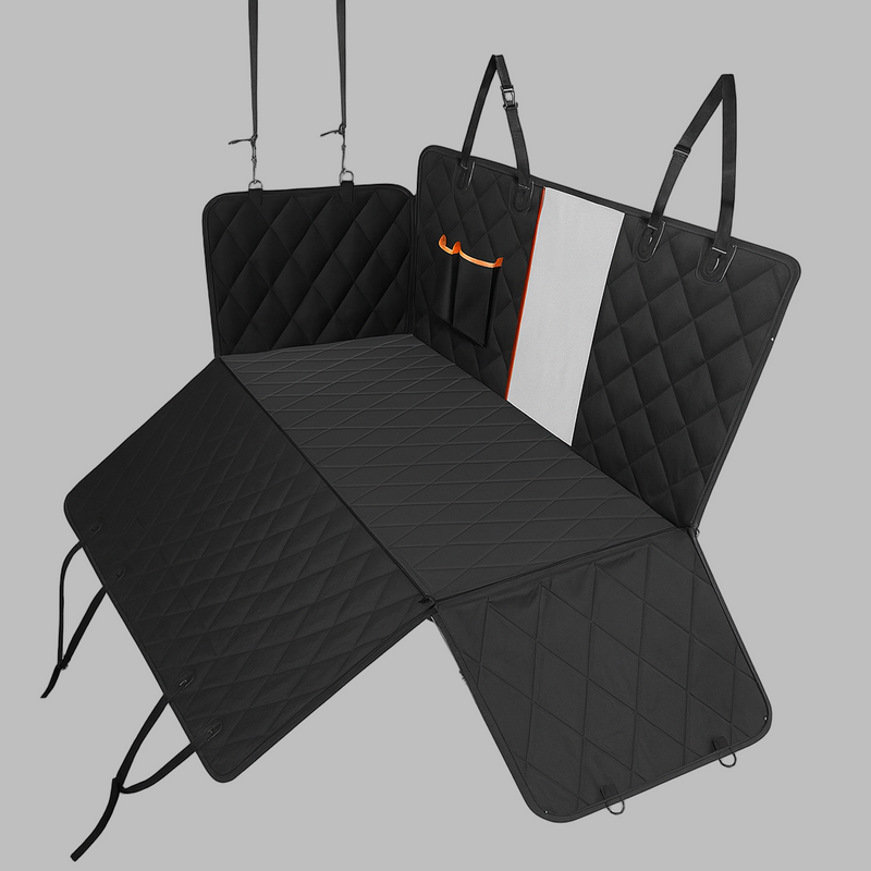 Premium Dog Car Seat Cover – Hammock, Bench & Boot Modes