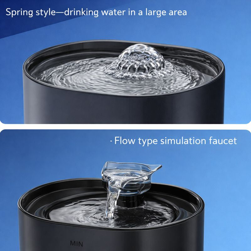 Pet Water Fountain for Cats & Dogs