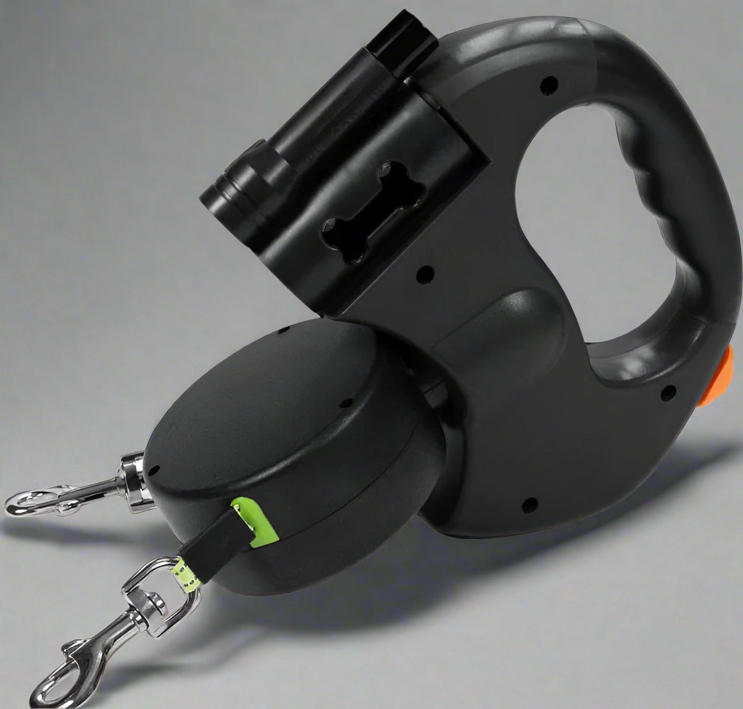 Dual Retractable Dog Leash