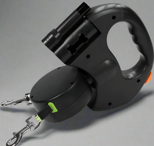 Dual Retractable Dog Leash